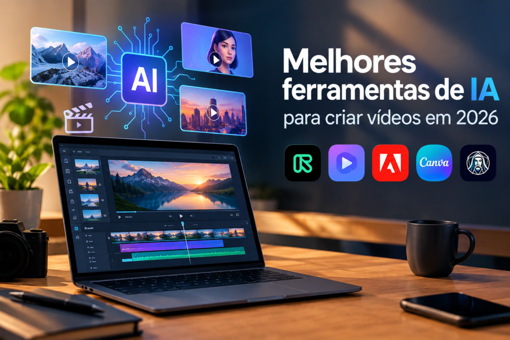 melhores ferramentas de IA para criar vídeos